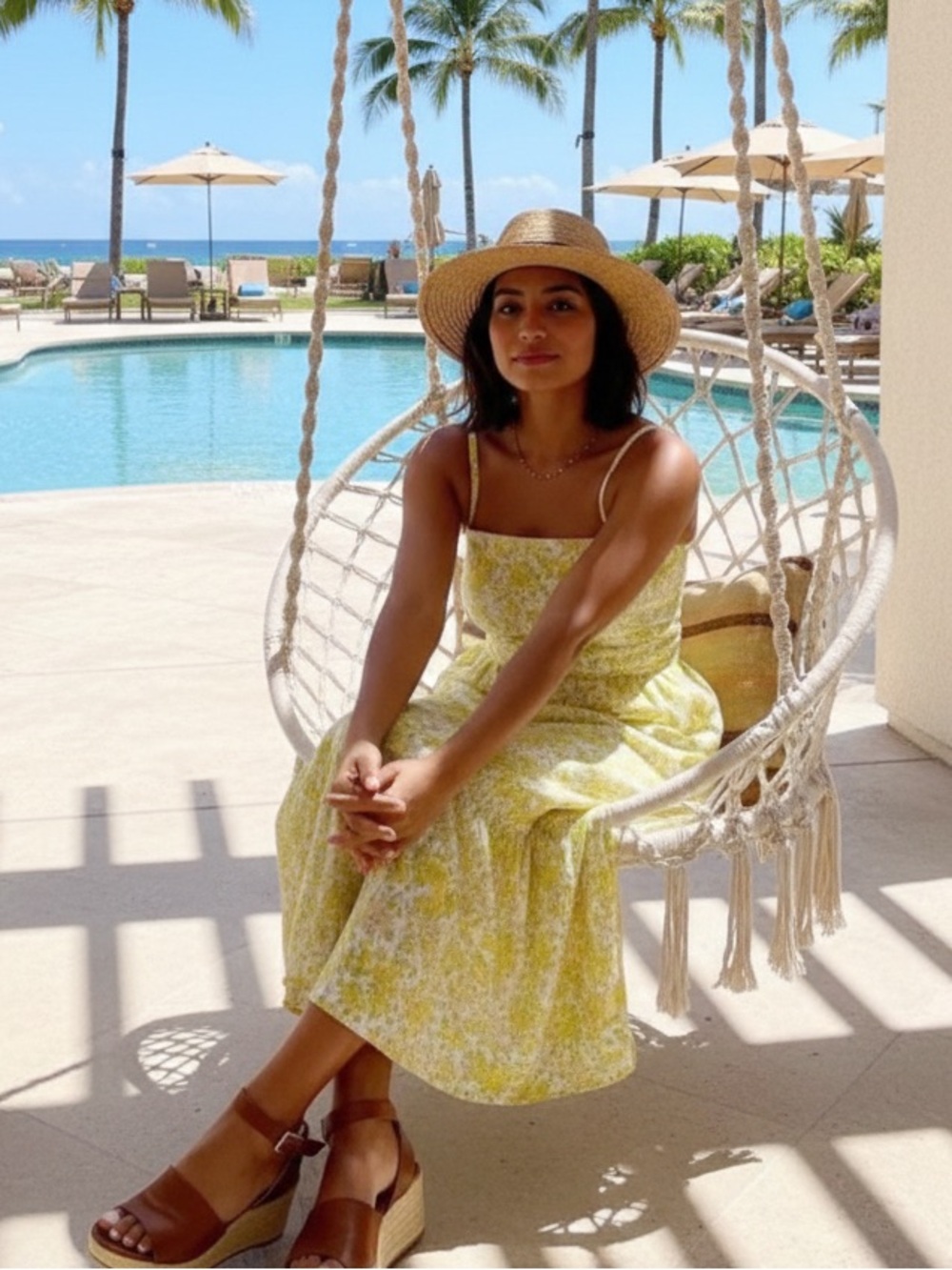 Greylin Mandy Floral Tie Back Dress - Picture 5 of 15